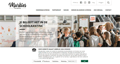 Desktop Screenshot of markiescatering.nl